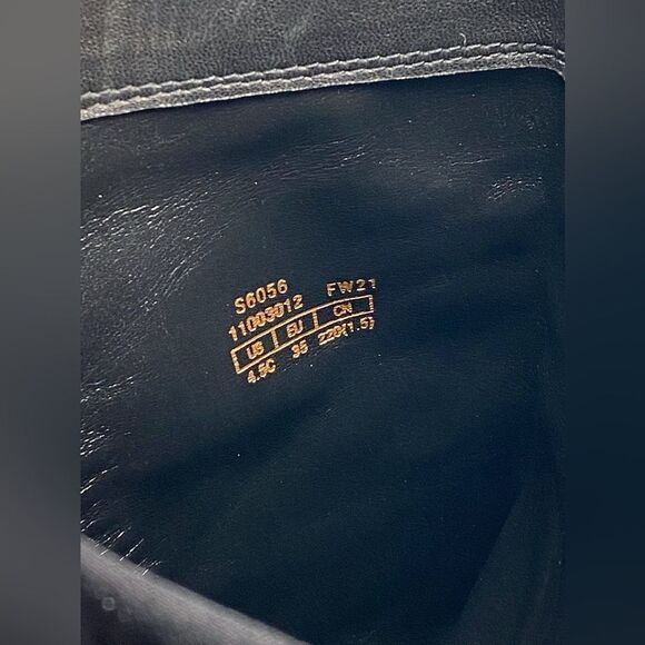 Stuart Weitzman 5050 Over-The-Knee Leather Combat Boots size 4.5 - Picture 10 of 16